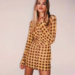 With Jean Andy Mini Dress in Cher